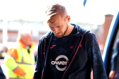 060424 - Middlesbrough v Swansea City - Sky Bet Championship - The Swansea City team arrive