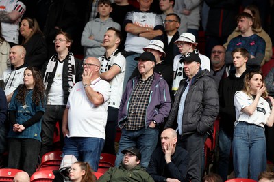 060424 - Middlesbrough v Swansea City - Sky Bet Championship - Swansea City fans