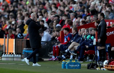 060424 - Middlesbrough v Swansea City - Sky Bet Championship - Swansea City head coach Luke Williams