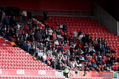 060424 - Middlesbrough v Swansea City - Sky Bet Championship - Swansea City fans