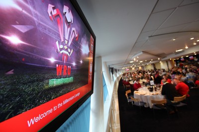 06.11.10 .. Wales v Australia -  The new screens at the Millennium Stadium   