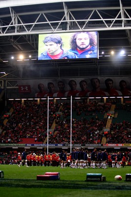 06.11.10 .. Wales v Australia -  The new screens at the Millennium Stadium   