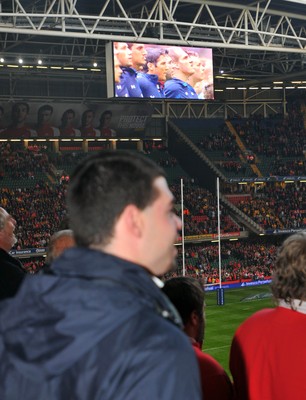 06.11.10- Wales v Australia New HD screens at the Millennium Stadium. 