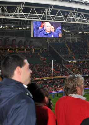 06.11.10- Wales v Australia New HD screens at the Millennium Stadium. 