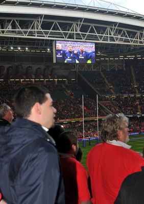 06.11.10- Wales v Australia New HD screens at the Millennium Stadium. 