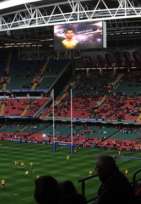 06.11.10- Wales v Australia New HD screens at the Millennium Stadium. 