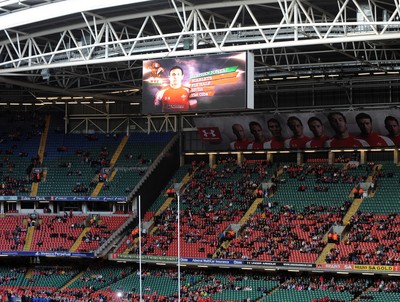 06.11.10- Wales v Australia New HD screens at the Millennium Stadium. 