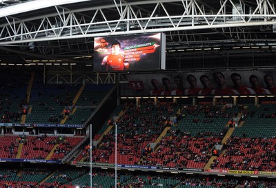 06.11.10- Wales v Australia New HD screens at the Millennium Stadium. 