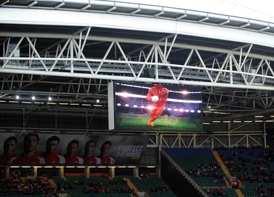 06.11.10- Wales v Australia New HD screens at the Millennium Stadium. 