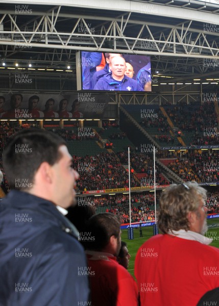 06.11.10- Wales v Australia New HD screens at the Millennium Stadium. 