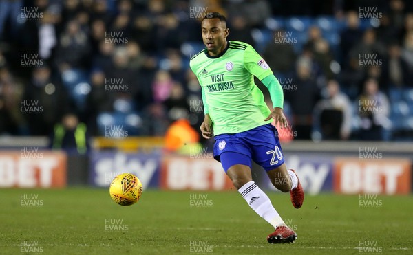 090218 - Millwall v Cardiff City - SkyBet Championship - Loic Damour of Cardiff City