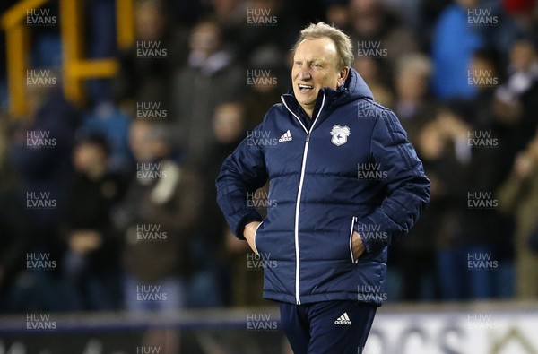 090218 - Millwall v Cardiff City - SkyBet Championship - Cardiff Manager Neil Warnock at full time