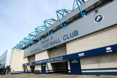 130424 - Millwall v Cardiff City - Sky Bet Championship - General view of The Den before kick-off