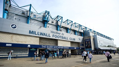 130424 - Millwall v Cardiff City - Sky Bet Championship - General view of The Den before kick-off