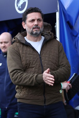 130424 - Millwall v Cardiff City - Sky Bet Championship - Erol Bulut, Manager of Cardiff City