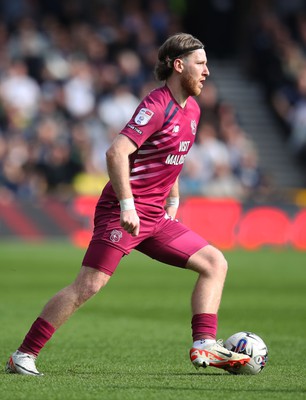 130424 - Millwall v Cardiff City - Sky Bet Championship - Josh Bowler of Cardiff City