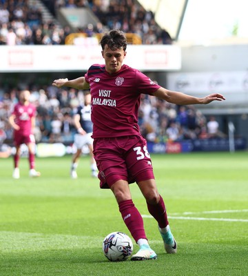 130424 - Millwall v Cardiff City - Sky Bet Championship - Perry Ng of Cardiff City