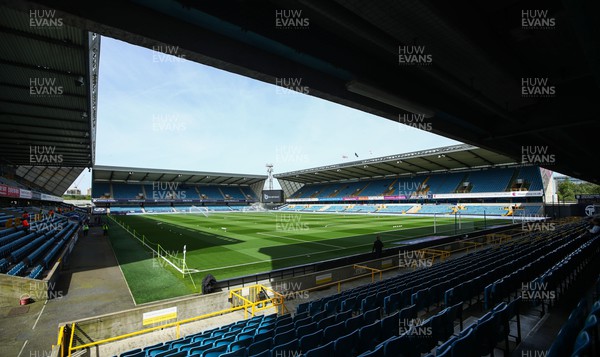 130424 - Millwall v Cardiff City - Sky Bet Championship - General view of The Den before kick-off
