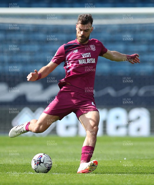 130424 - Millwall v Cardiff City - Sky Bet Championship - Dimitris Goutas of Cardiff City