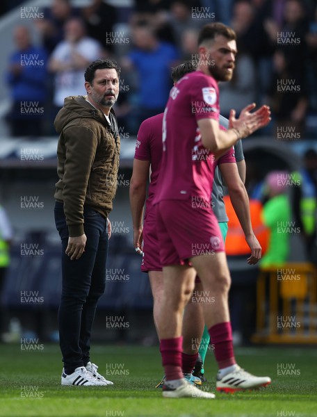 130424 - Millwall v Cardiff City - Sky Bet Championship - Erol Bulut, Manager of Cardiff City after the full-time whistle