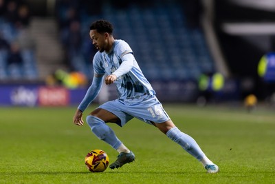 210125 - Millwall v Cardiff City - Sky Bet Championship - Chris Willock of Cardiff City in action