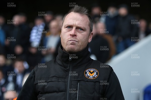 040120 - Millwall v Newport County - FA Cup Round 3 - Newport County Manager Michael Flynn