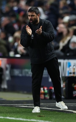040126 - Millwall v Swansea City, EFL Sky Bet Championship - Swansea City head coach Vitor Matos