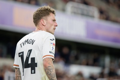 131026 - Millwall v Swansea City - Sky Bet Championship -  Joshua Lewis Tymon of Swansea City