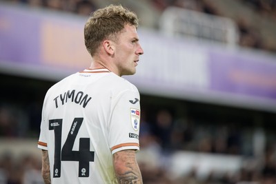 131026 - Millwall v Swansea City - Sky Bet Championship -  Joshua Lewis Tymon of Swansea City