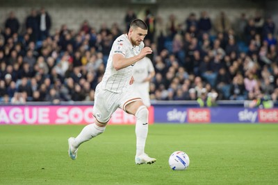 131026 - Millwall v Swansea City - Sky Bet Championship -  Zan Vipotnik of Swansea City in action