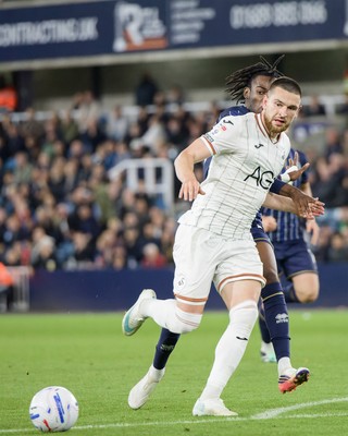 131026 - Millwall v Swansea City - Sky Bet Championship -  Zan Vipotnik of Swansea City in action