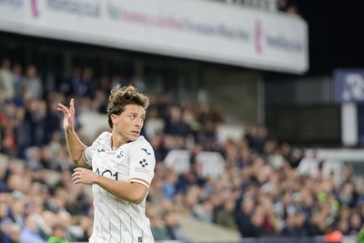 131026 - Millwall v Swansea City - Sky Bet Championship -  Goncalo Franco of Swansea City