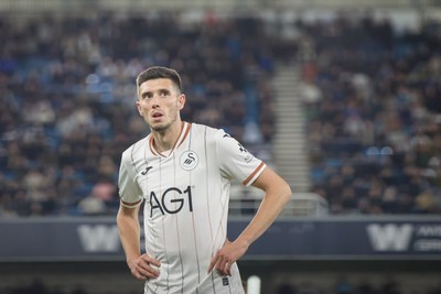 131026 - Millwall v Swansea City - Sky Bet Championship -  Ross Cameron Stewart of Swansea City