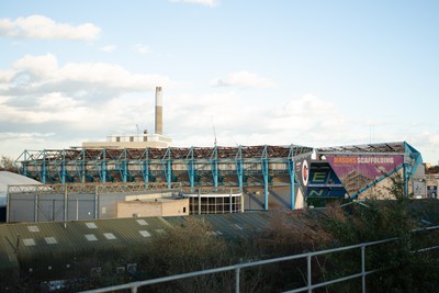 140323 - Millwall v Swansea City - Sky Bet Championship - General view of The Den