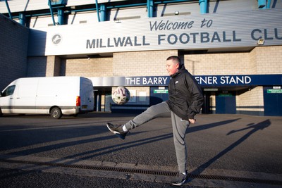 140323 - Millwall v Swansea City - Sky Bet Championship - General view of The Den