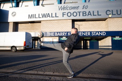 140323 - Millwall v Swansea City - Sky Bet Championship - General view of The Den