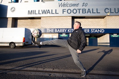 140323 - Millwall v Swansea City - Sky Bet Championship - General view of The Den