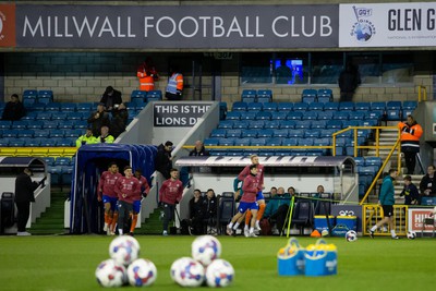 140323 - Millwall v Swansea City - Sky Bet Championship - General view of The Den