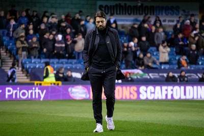 140323 - Millwall v Swansea City - Sky Bet Championship - Russell Martin of Swansea City looks on