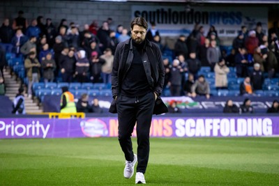 140323 - Millwall v Swansea City - Sky Bet Championship - Russell Martin of Swansea City looks on