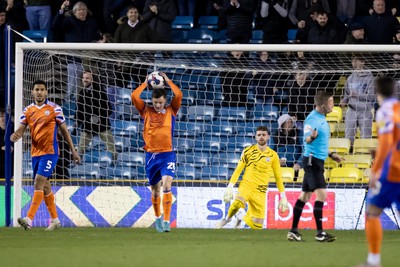 140323 - Millwall v Swansea City - Sky Bet Championship - Andy Fisher of Swansea City gestures