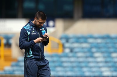 260425 - Millwall v Swansea City - Sky Bet Championship - Zan Vipotnik of Swansea on arrival