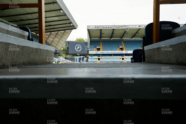 260425 - Millwall v Swansea City - Sky Bet Championship - A general view of The Den