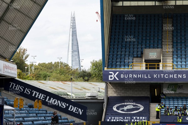 300923 - Millwall v Swansea City - Sky Bet Championship - A view of The Shard ahead of the match