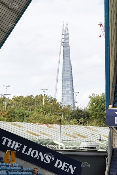 300923 - Millwall v Swansea City - Sky Bet Championship - A view of The Shard ahead of the match