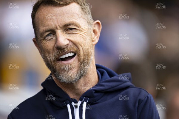 300923 - Millwall v Swansea City - Sky Bet Championship - Millwall manager Gary Rowett ahead of kick off