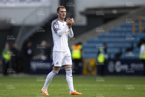 300923 - Millwall v Swansea City - Sky Bet Championship - Josh Tymon of Swansea City at full time