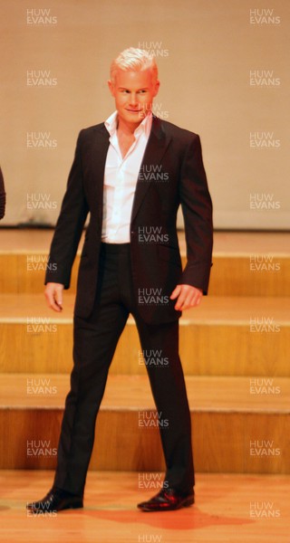 02.07.11 - Miss Wales 2011 Finals, St Davids Hall -  Rhydian Roberts who was one of the judges 