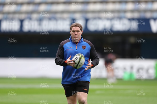 030526 - Montpellier Herault Rugby v Dragons RFC - EPCR Challenge Cup Semi Final - Brodie Coghlan of Dragons arrives at the stadium