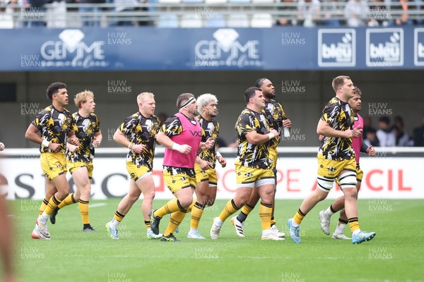 030526 - Montpellier Herault Rugby v Dragons RFC - EPCR Challenge Cup Semi Final - Dragons warm up